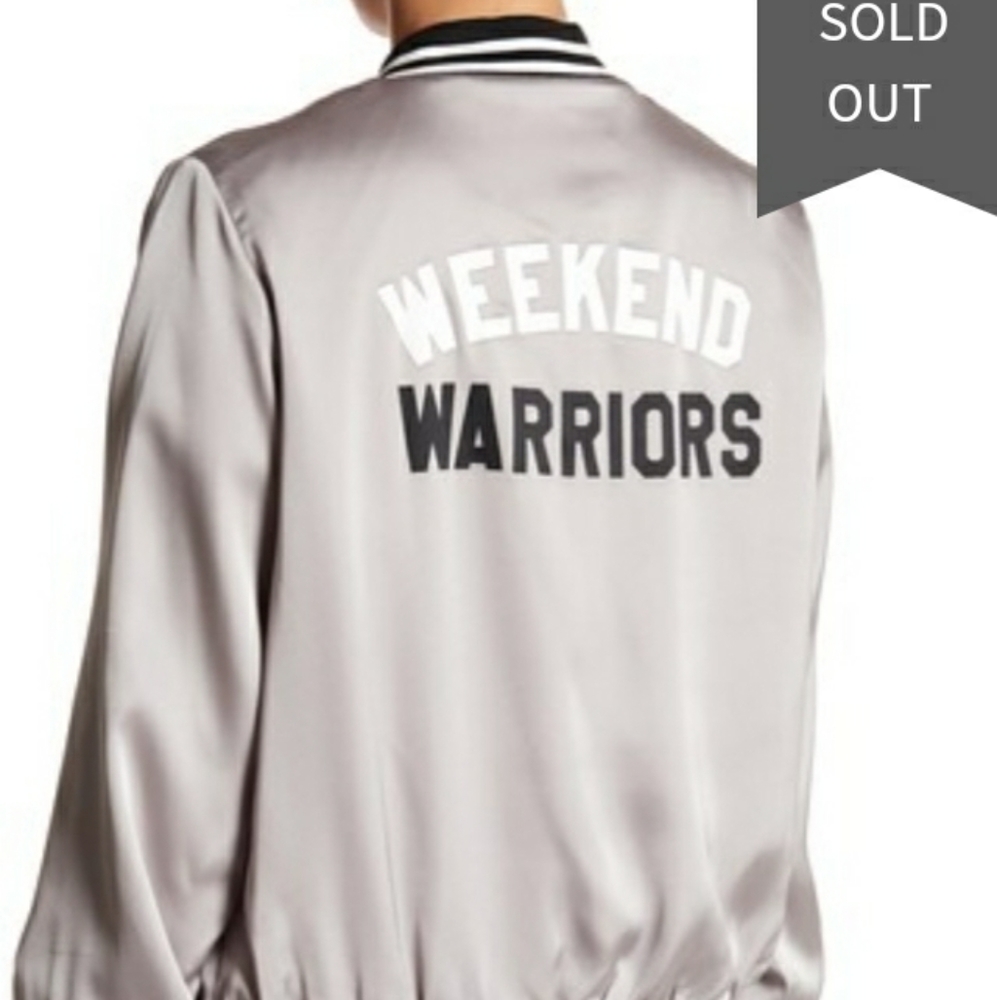 Suburban Riot Weekend Warriors Varsity Jacket